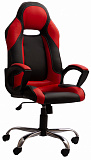 Кресло Фортуна 5(74) красно-черное